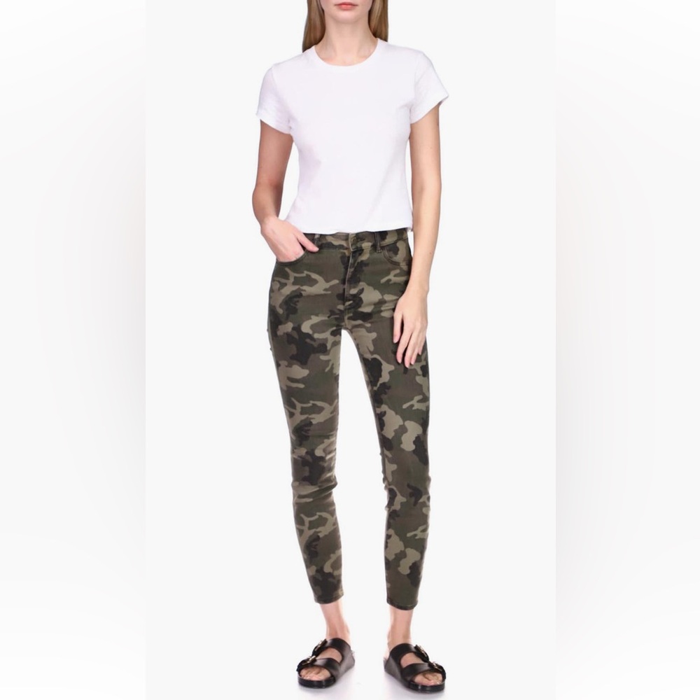 DL1961 Farrow Camo High Rise Skinny Jeans
